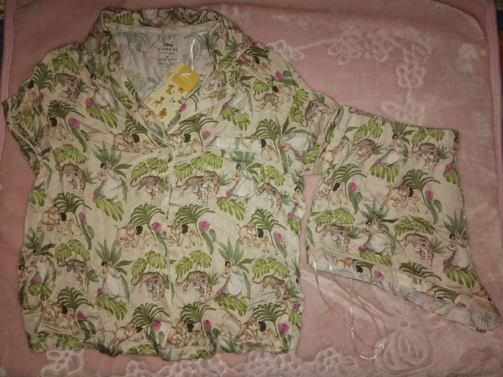 Pyjama short livre de la jungle